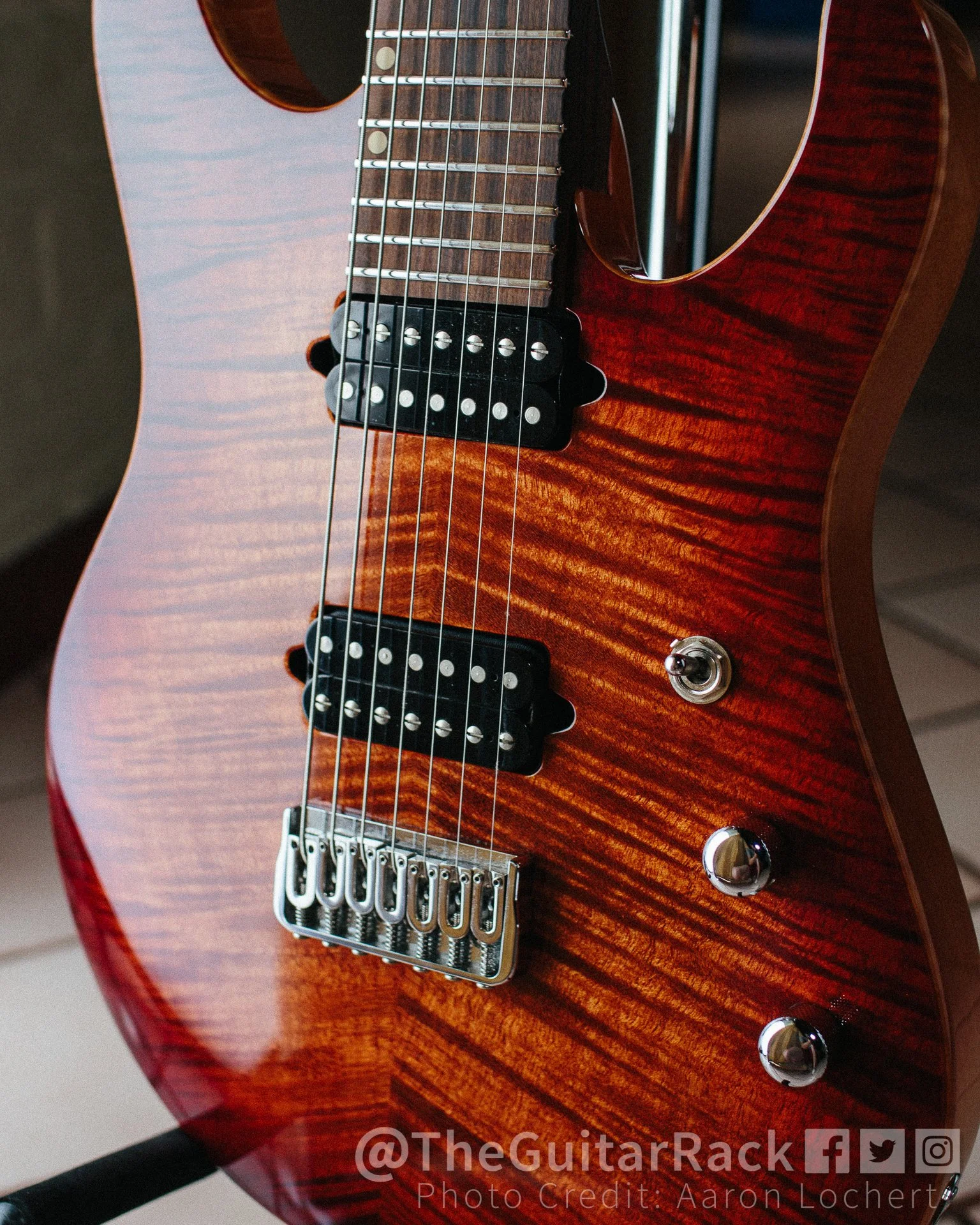 ギター Suhr Modern Custom 7st Modern 7, Bengal Burst — The Guitar Rack